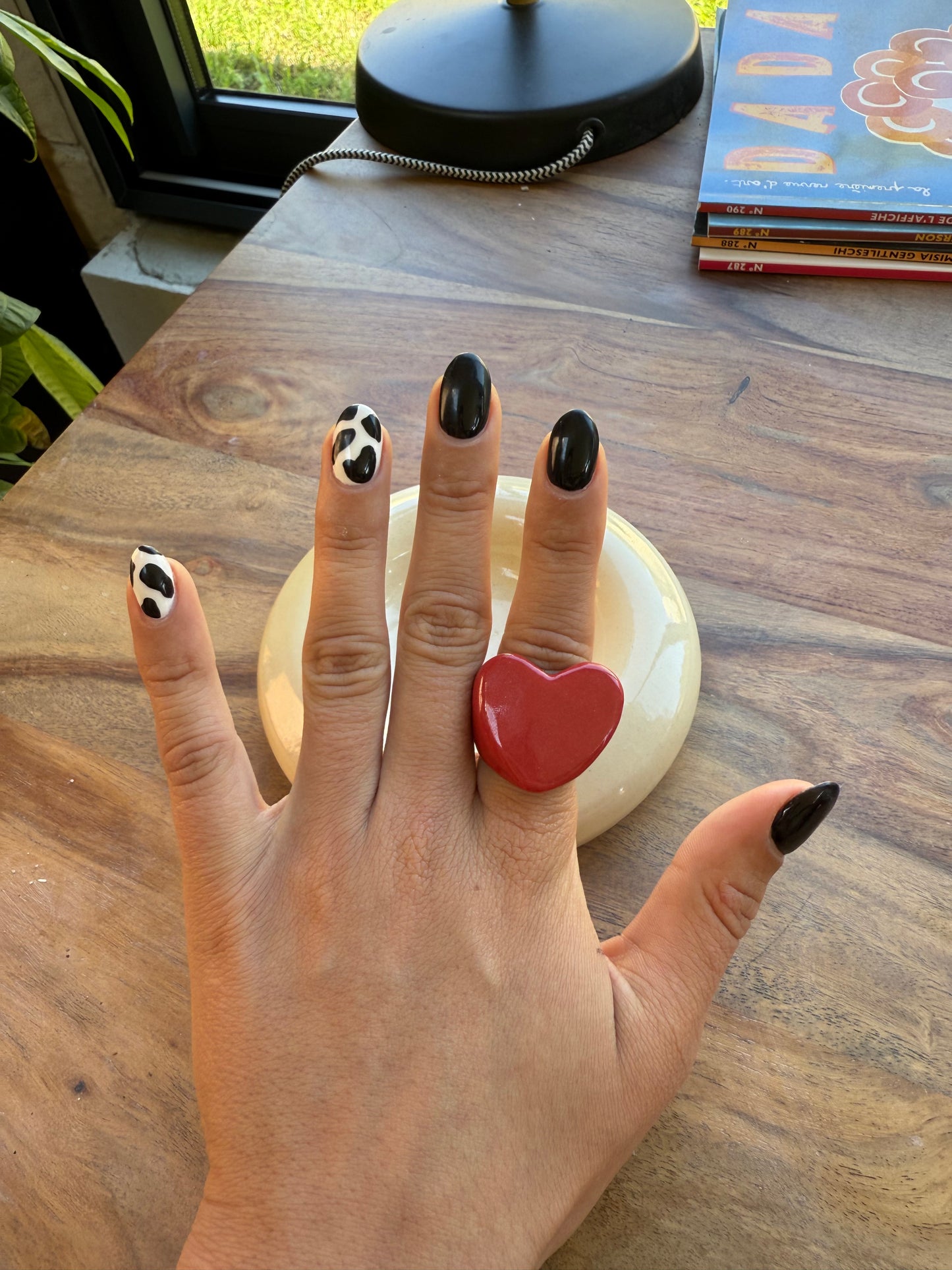 Jour 1 - Bague en céramique