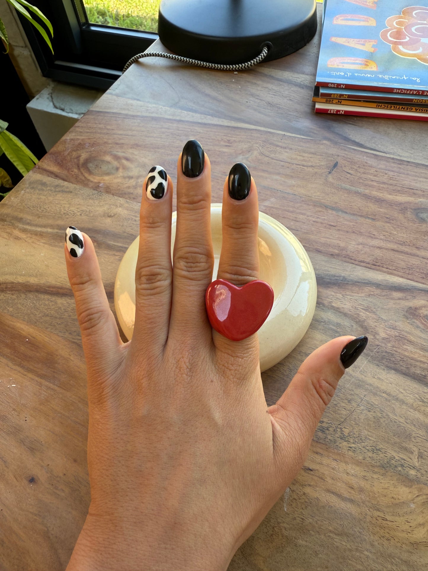 Jour 1 - Bague en céramique
